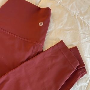 Lululemon wunder under leggings